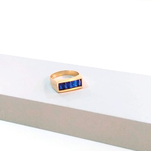 Anillo para hombre Oro18k