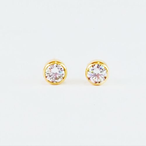 Aretes de Oro 18k Focos radiantes