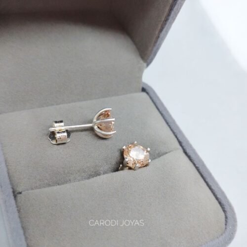 Aretes de Plata para mujer Miel