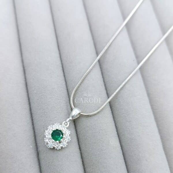 Roseta verde plata