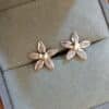 Aretes de Oro 18k Dahlia - Imagen 2