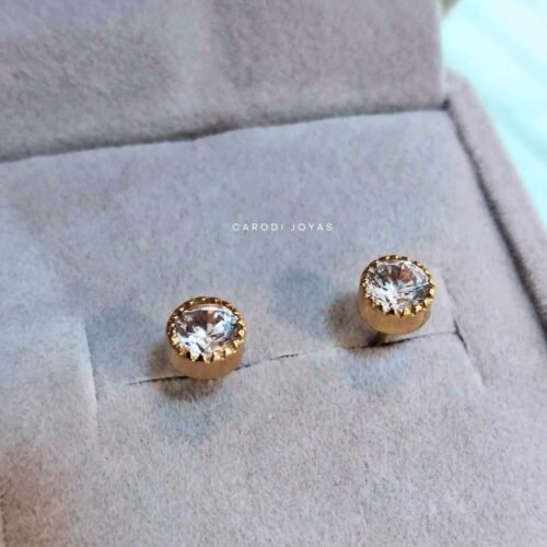 aretes piedra blanca