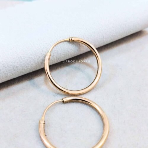 agollas de oro mujer