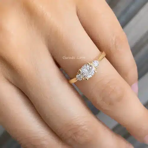 anillo de oro para mujer