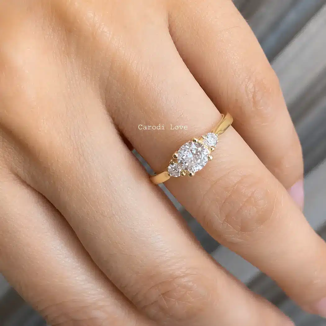anillo de oro para mujer