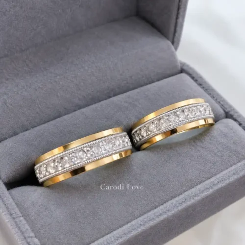 plata con oro modelo corona imperial