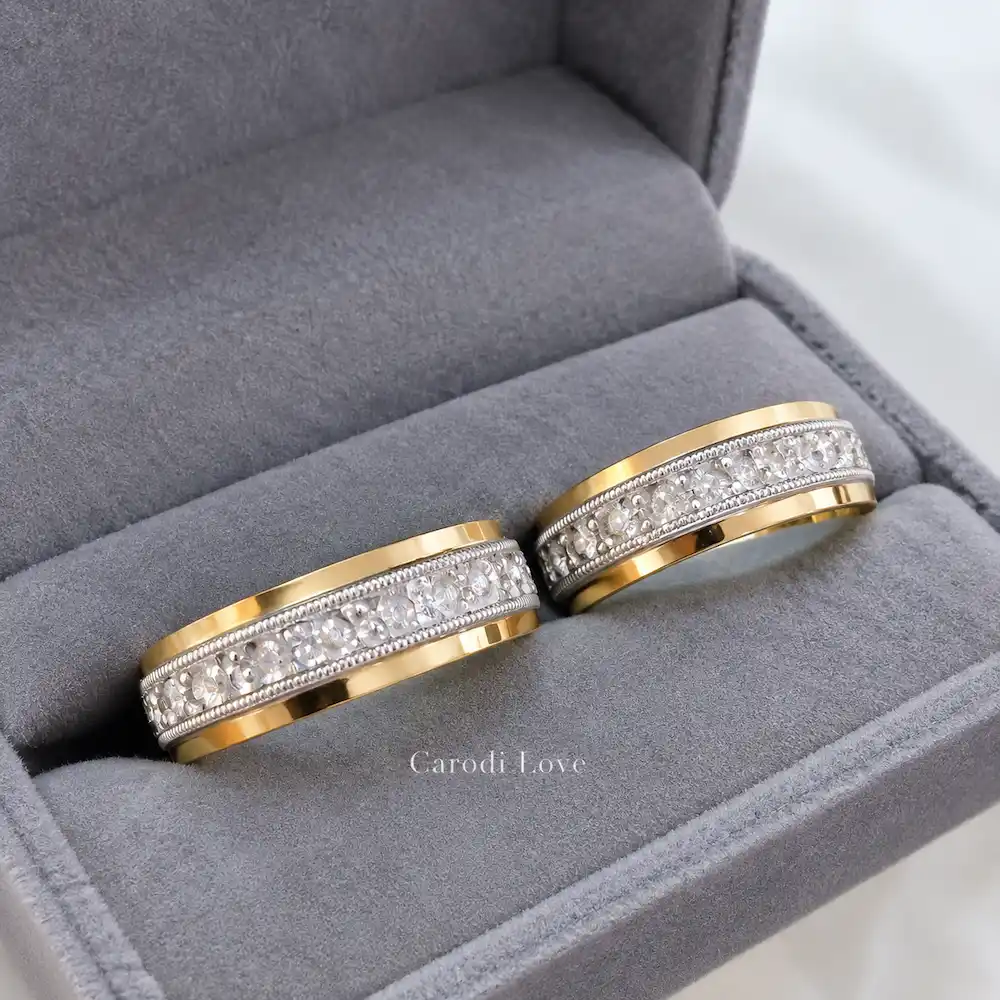 plata con oro modelo corona imperial